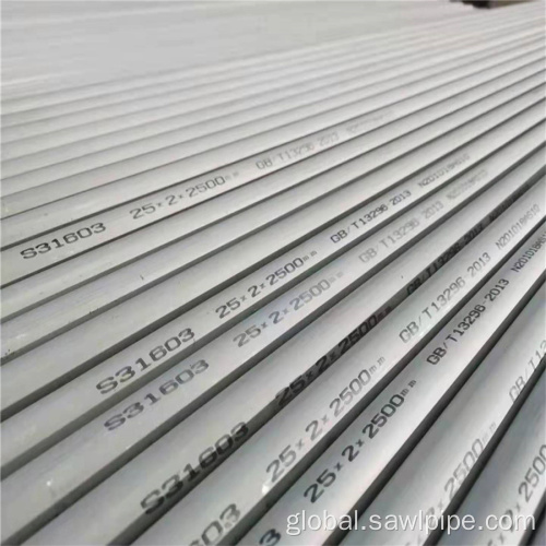 JIS DIN 201 304L Seamless Stainless Steel Pipe